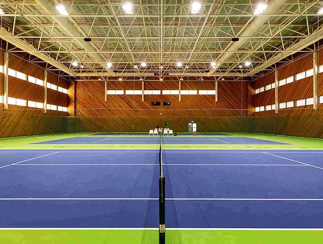 INDOOR TENNIS COURT